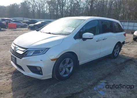 2018 Honda Odyssey Ex-L from USA, damaged, VIN 5FNRL6H78JB039702